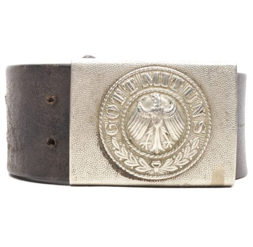 German Interbellum Reichswehr belt buckle + belt