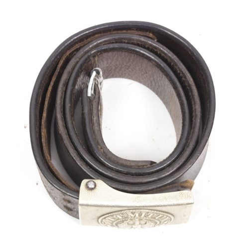 German Interbellum Reichswehr belt buckle + belt