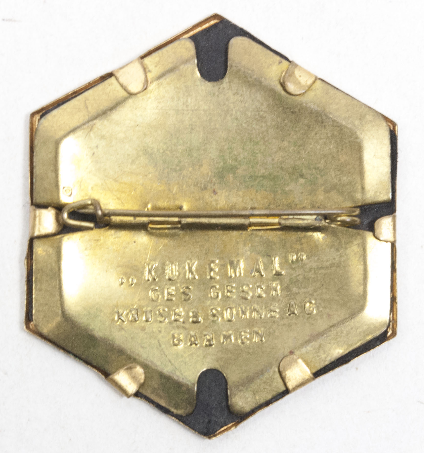 German WWII Wesel abzeichen – Extremely rare (2) German WWII Wesel abzeichen - Extremely rare