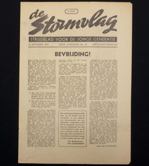 Jeugdstorm - De Stormvlag - Derde jaargang No.35 (1944)