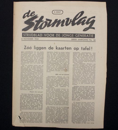 Jeugdstorm - De Stormvlag - Derde jaargang No.36 (1944)