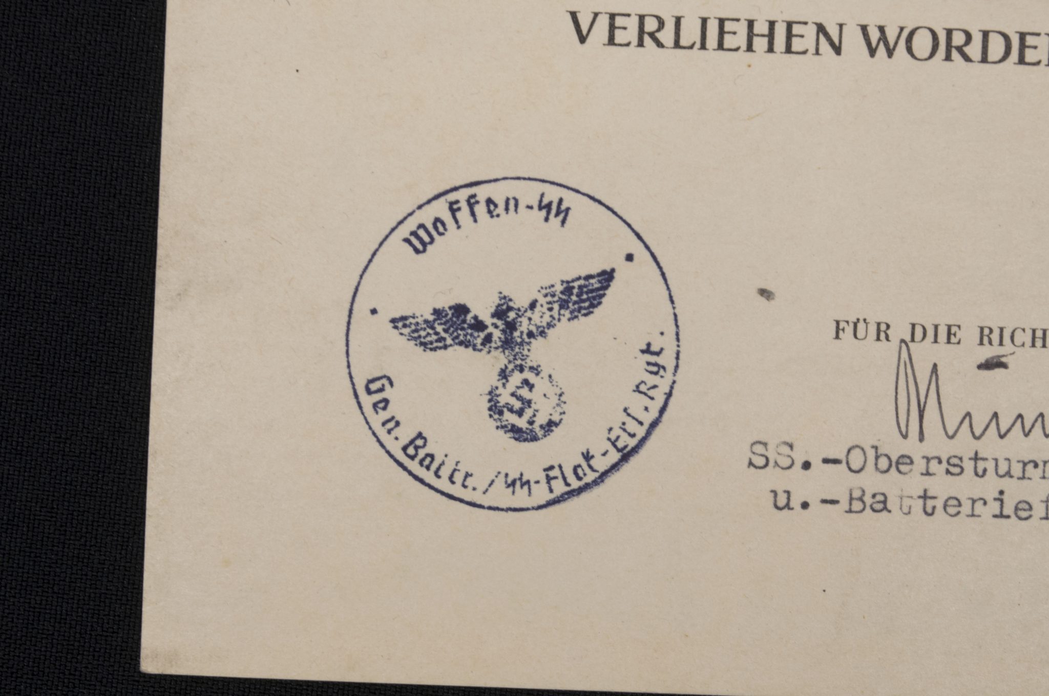 Leibstandarte-SS Adolf Hitler (LSSAH) group with TWO Sepp Dietrich autographs - RARE - Image 37