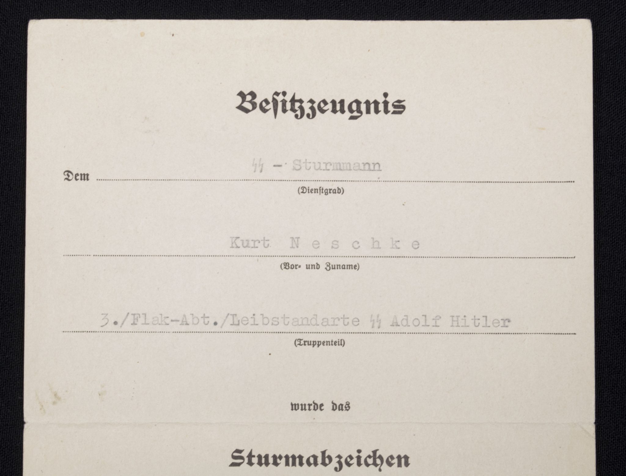 Leibstandarte-SS Adolf Hitler (LSSAH) group with TWO Sepp Dietrich autographs - RARE - Image 16