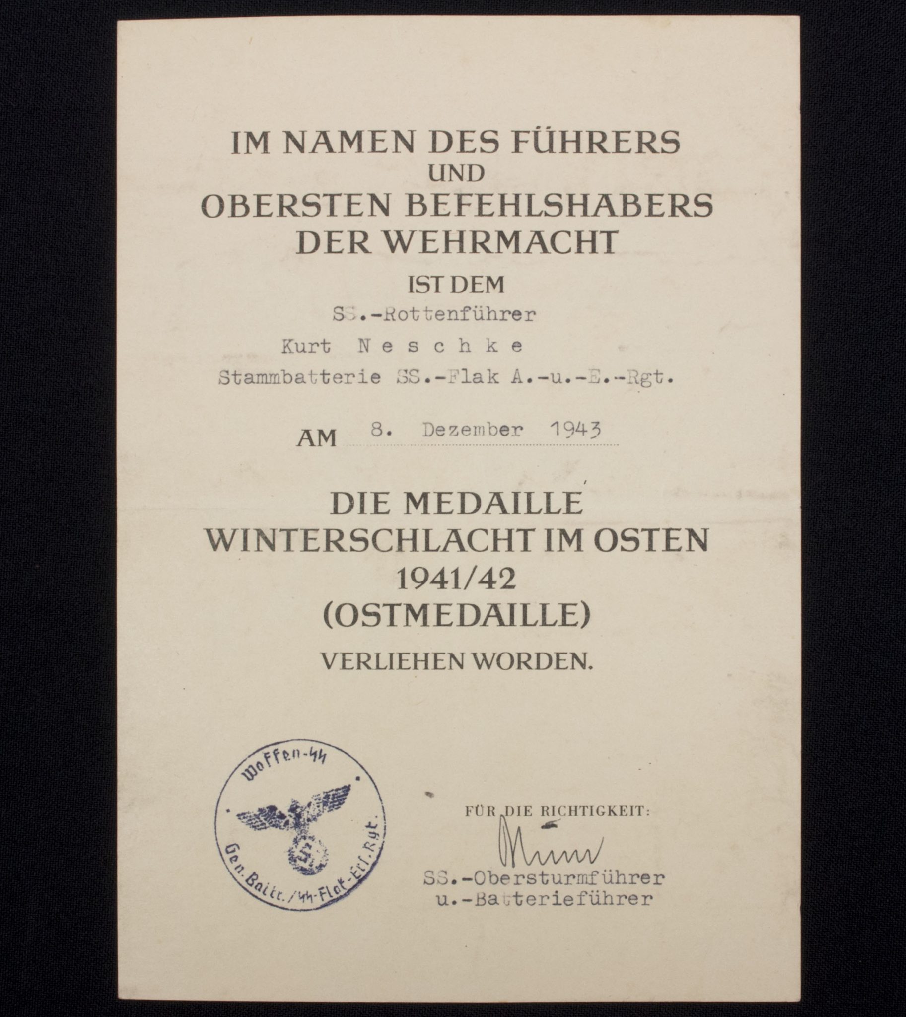 Leibstandarte-SS Adolf Hitler (LSSAH) group with TWO Sepp Dietrich autographs - RARE - Image 23