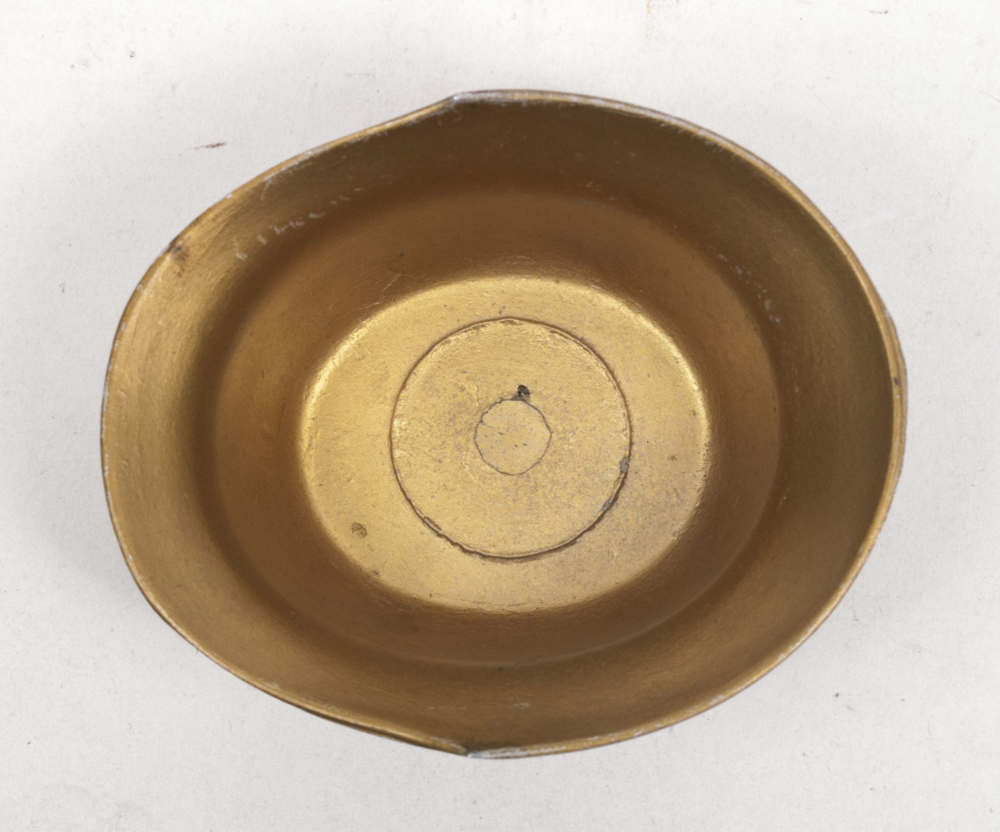 Miniature Kriegsmarine (KM) double decal Ferntrauungshelm Weddinghelmet