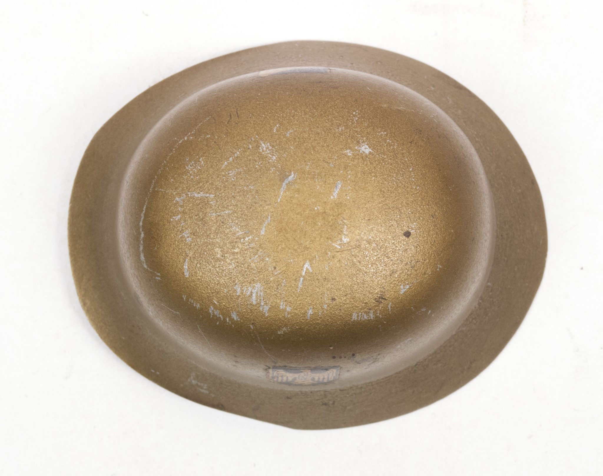 Miniature Kriegsmarine (KM) double decal Ferntrauungshelm Weddinghelmet