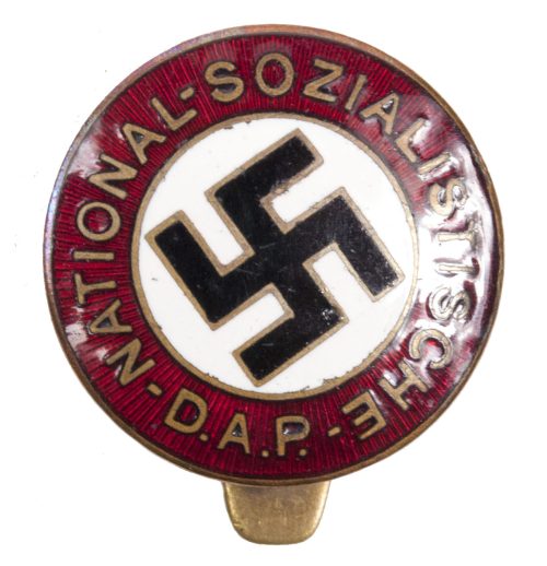 NSDAP Memberbadge with Sunrays (Buttonhole variation) - rare