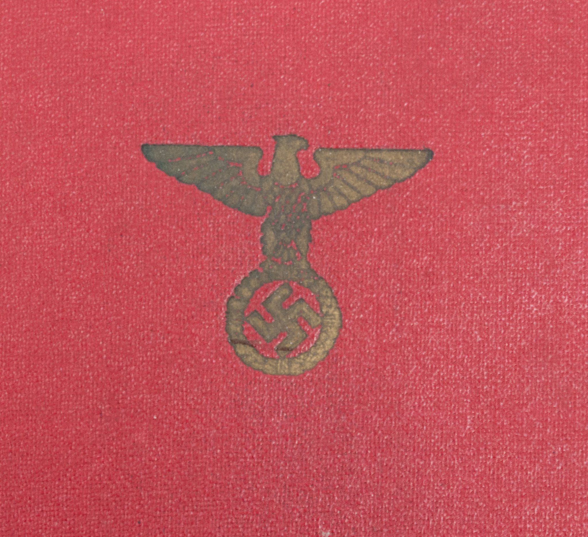NSDAP Mitgliedsbuch Personal-Ausweis (3) NSDAP Mitgliedsbuch Personal-Ausweis