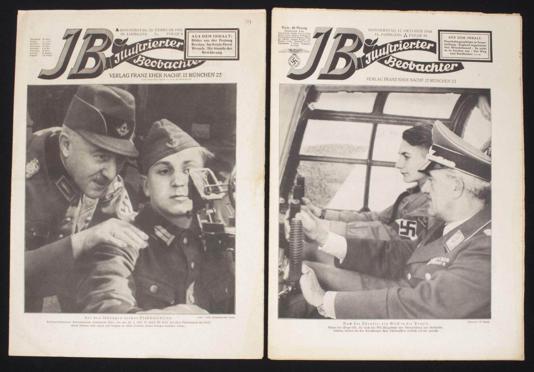 (Newspapers) – Illustrierter Beobachter x2 (19401944) (Newspapers) - Illustrierter Beobachter x2 (19401943)