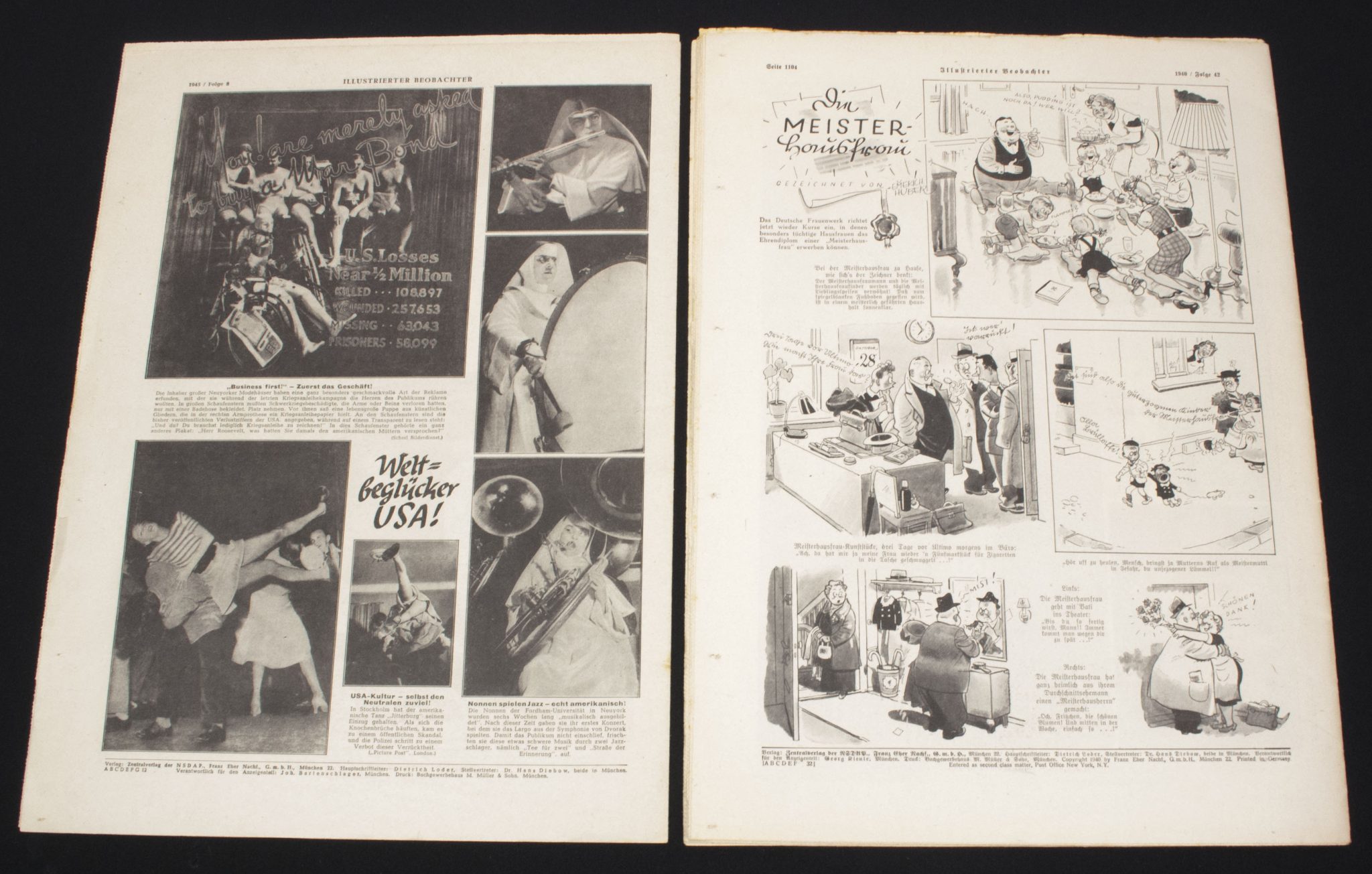 (Newspapers) - Illustrierter Beobachter x2 (19401943)