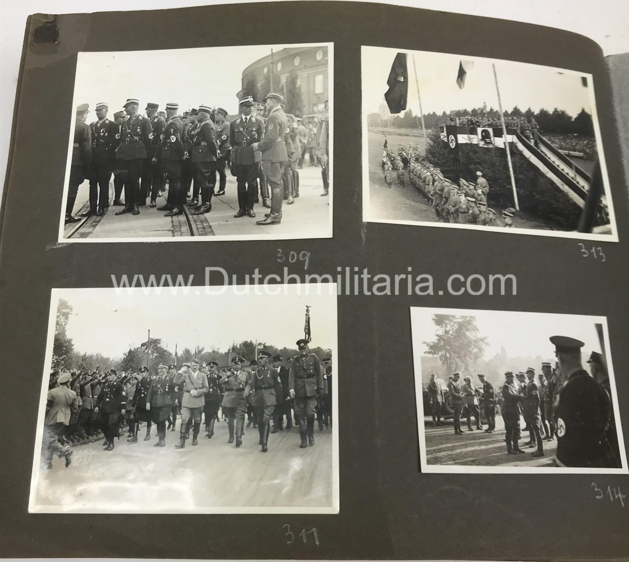 (Photoalbum) NSDAP early album from 1933 with many NSDAP key figures - RARE AND UNIQUE - Image 116