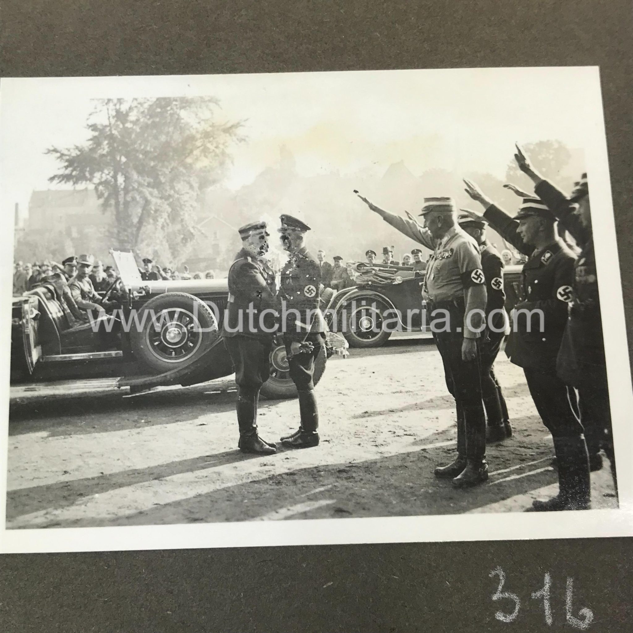 (Photoalbum) NSDAP early album from 1933 with many NSDAP key figures - RARE AND UNIQUE - Image 124