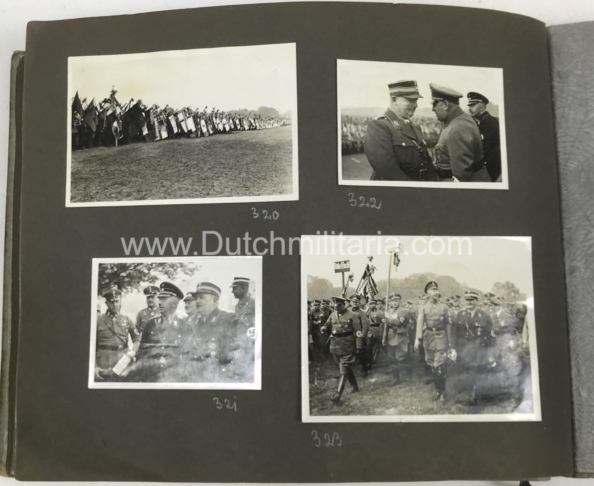 (Photoalbum) NSDAP early album from 1933 with many NSDAP key figures - RARE AND UNIQUE - Image 130