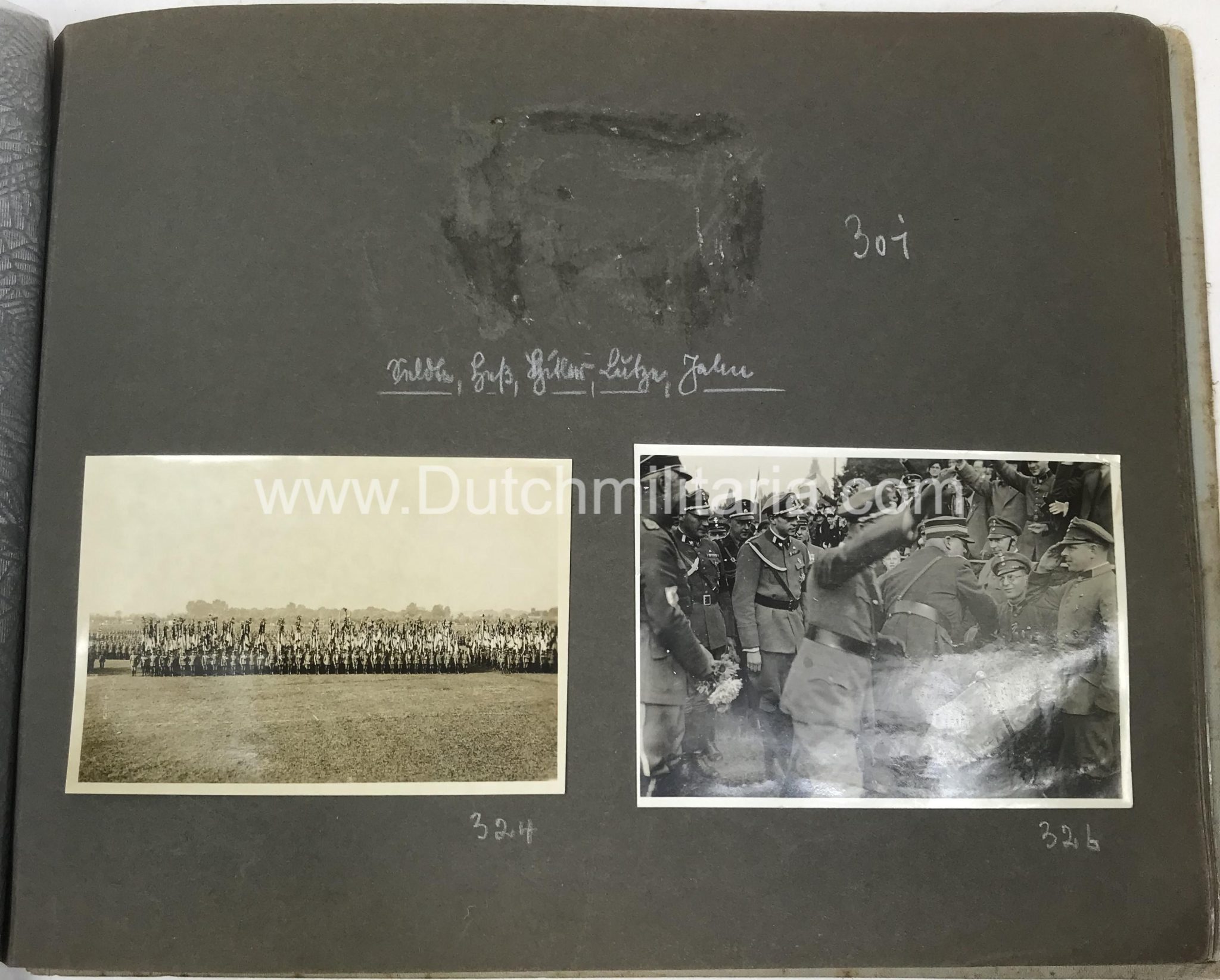 (Photoalbum) NSDAP early album from 1933 with many NSDAP key figures - RARE AND UNIQUE - Image 140