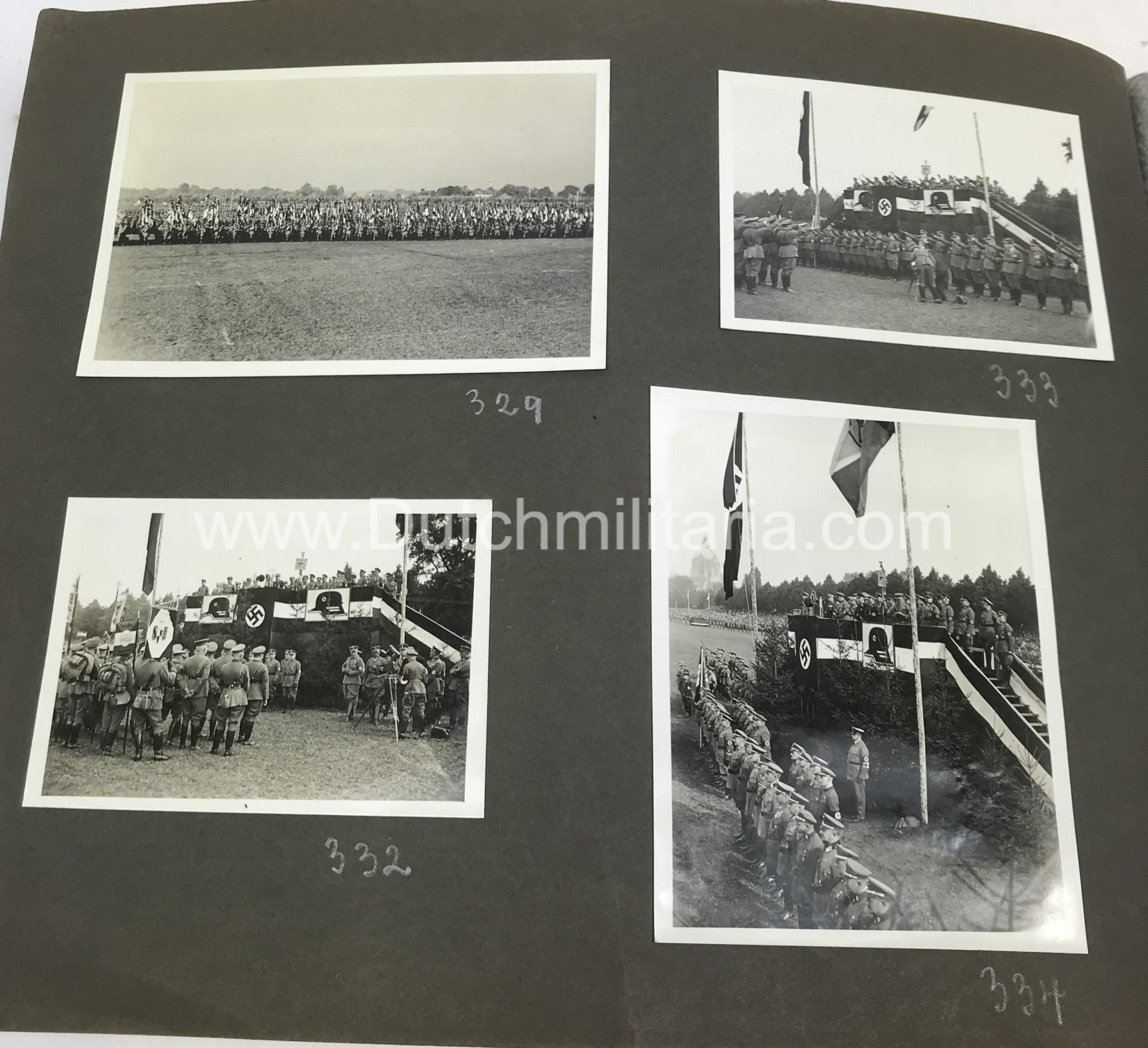 (Photoalbum) NSDAP early album from 1933 with many NSDAP key figures - RARE AND UNIQUE - Image 143