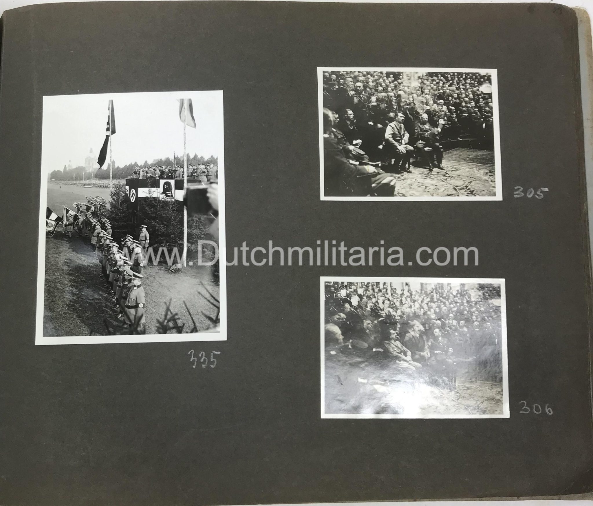 (Photoalbum) NSDAP early album from 1933 with many NSDAP key figures - RARE AND UNIQUE - Image 149