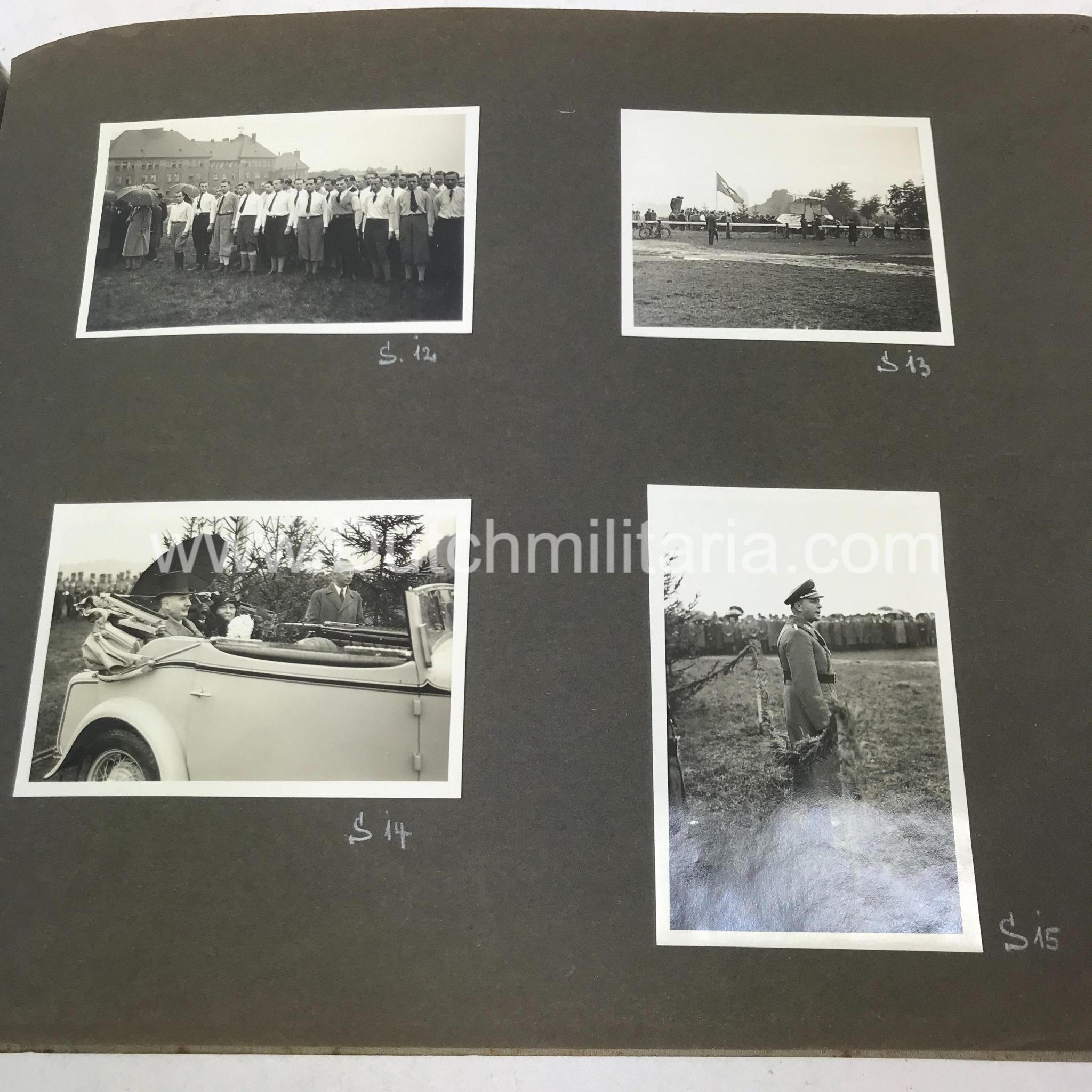 (Photoalbum) NSDAP early album from 1933 with many NSDAP key figures - RARE AND UNIQUE - Image 180