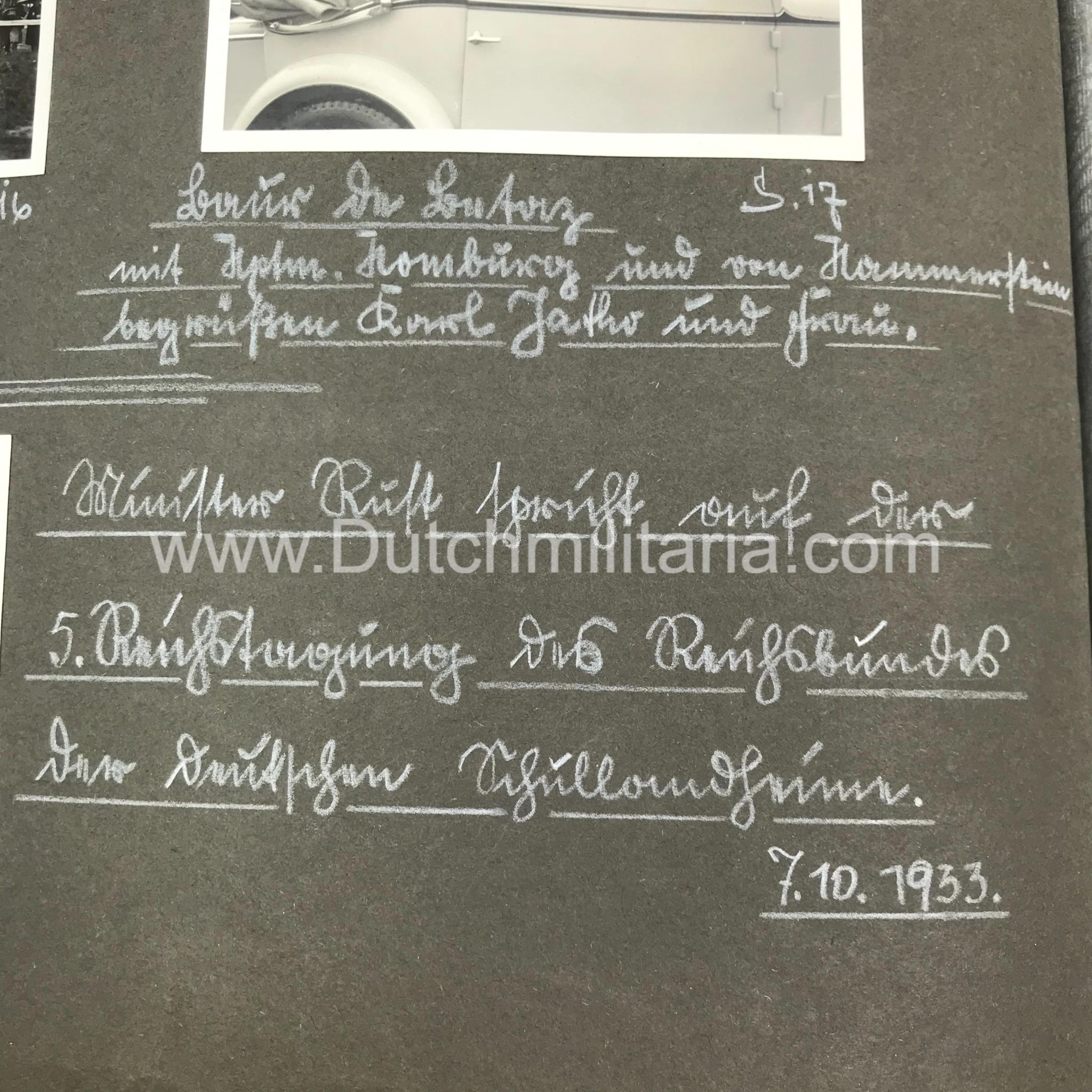 (Photoalbum) NSDAP early album from 1933 with many NSDAP key figures - RARE AND UNIQUE - Image 189