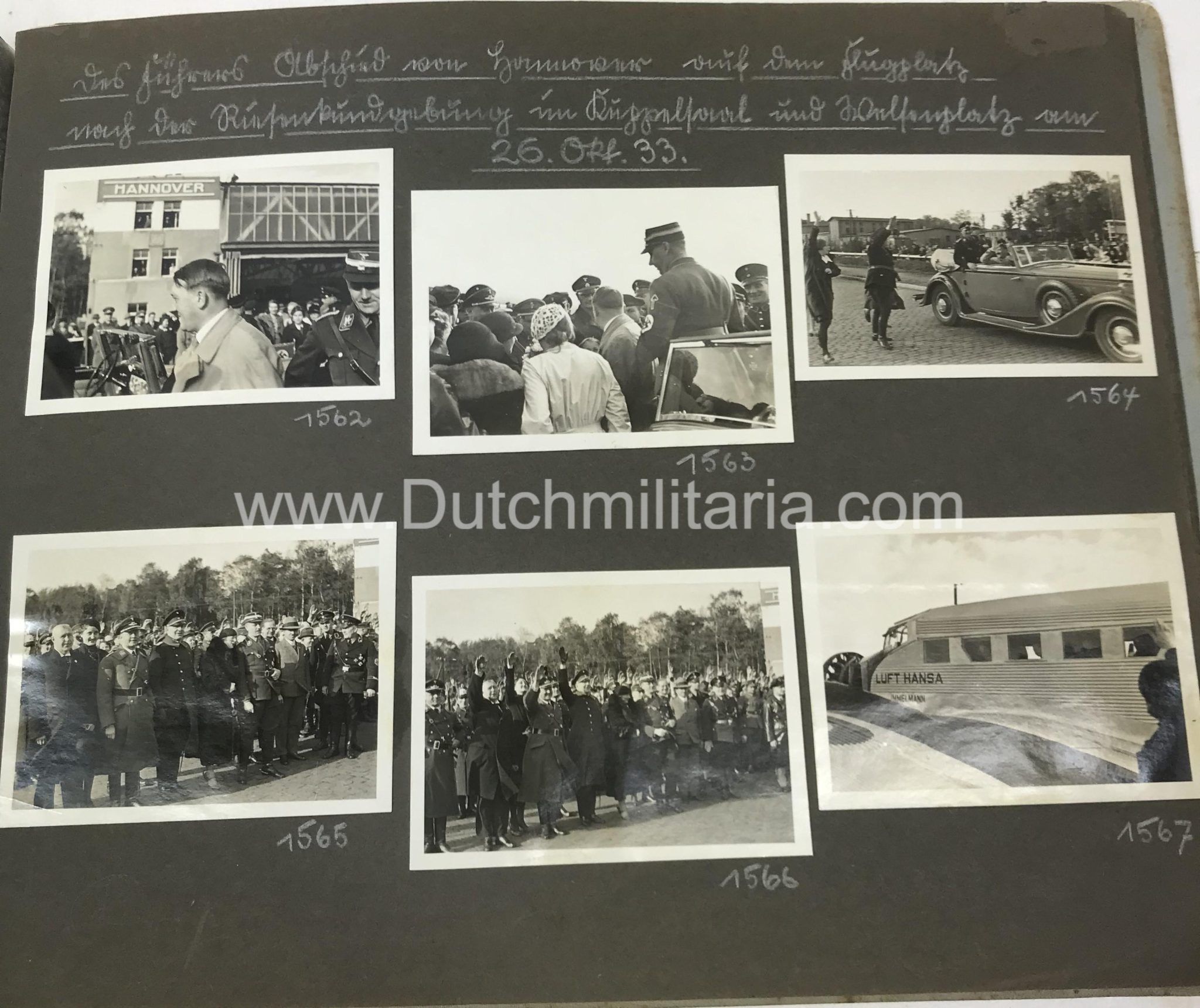 (Photoalbum) NSDAP early album from 1933 with many NSDAP key figures - RARE AND UNIQUE - Image 203