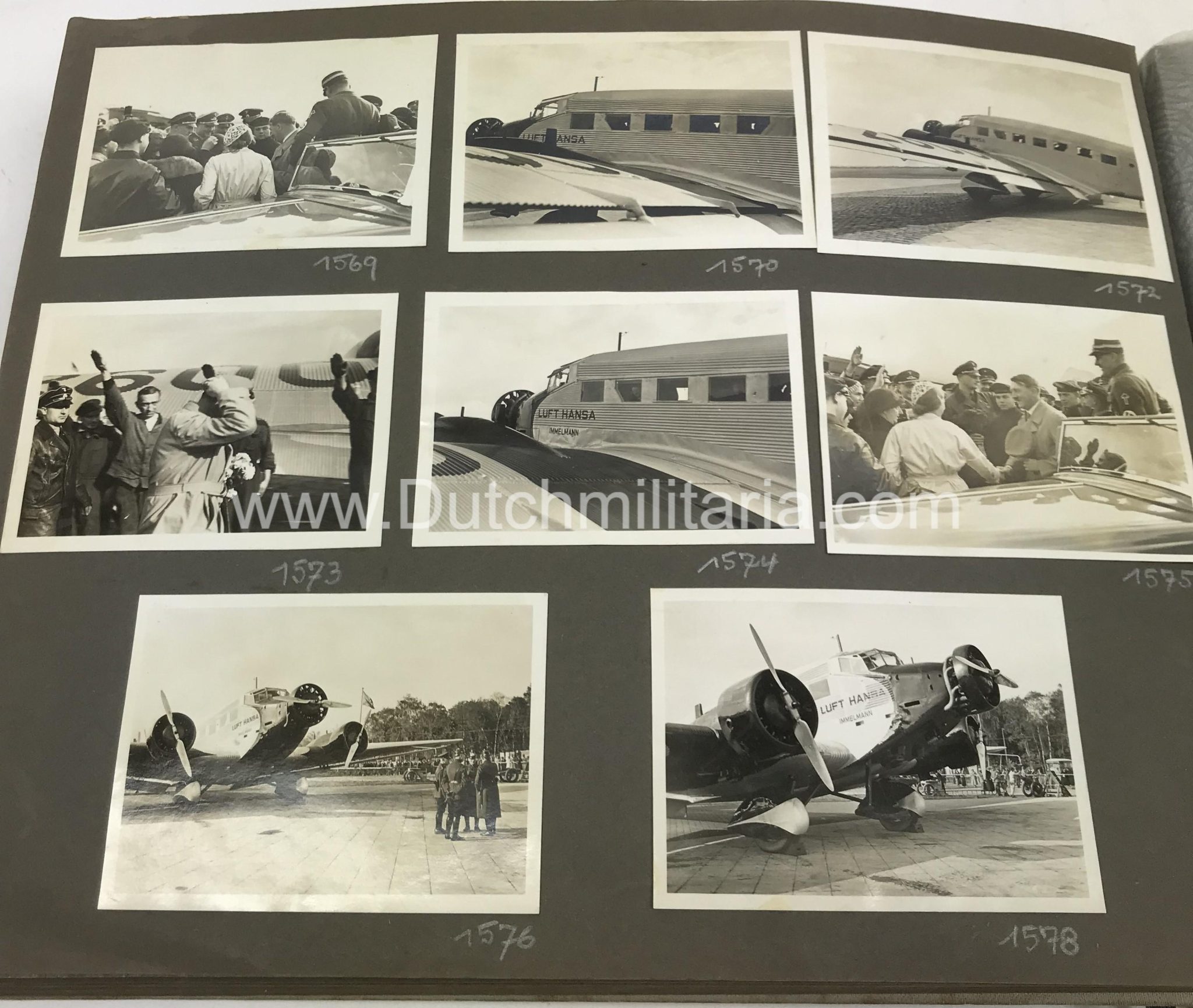 (Photoalbum) NSDAP early album from 1933 with many NSDAP key figures - RARE AND UNIQUE - Image 210