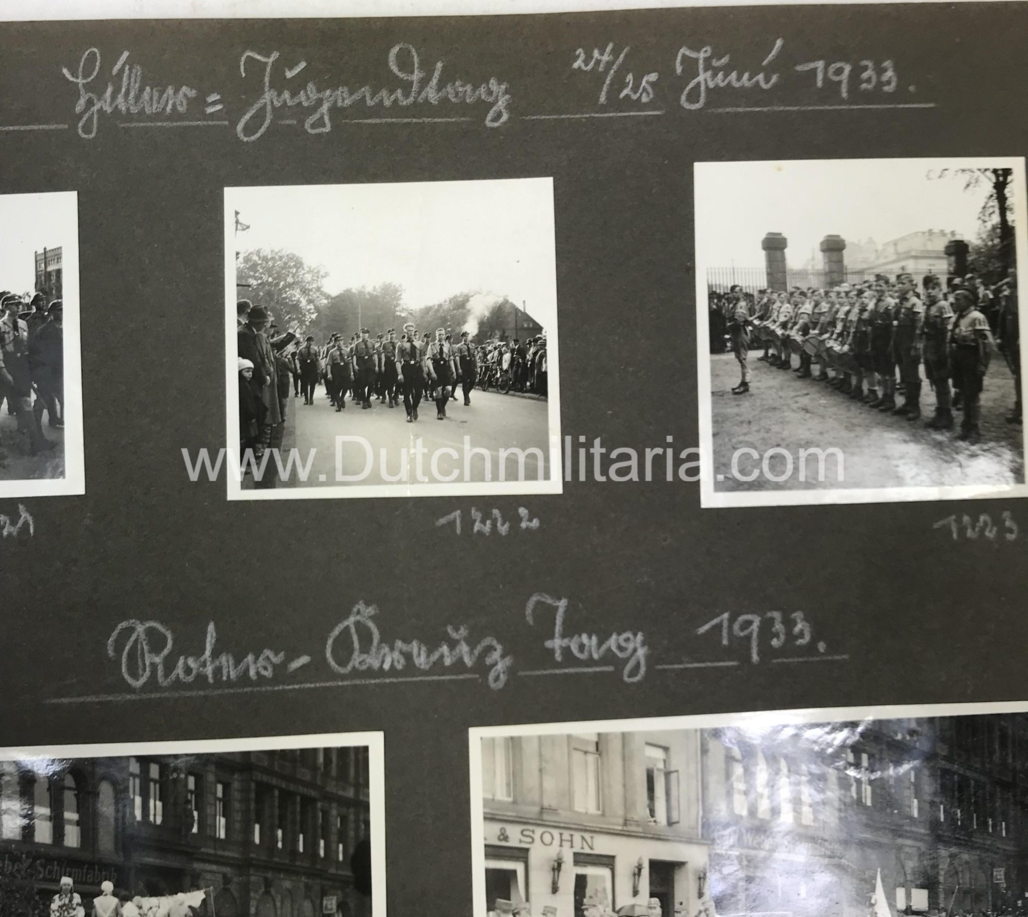 (Photoalbum) NSDAP early album from 1933 with many NSDAP key figures - RARE AND UNIQUE - Image 24