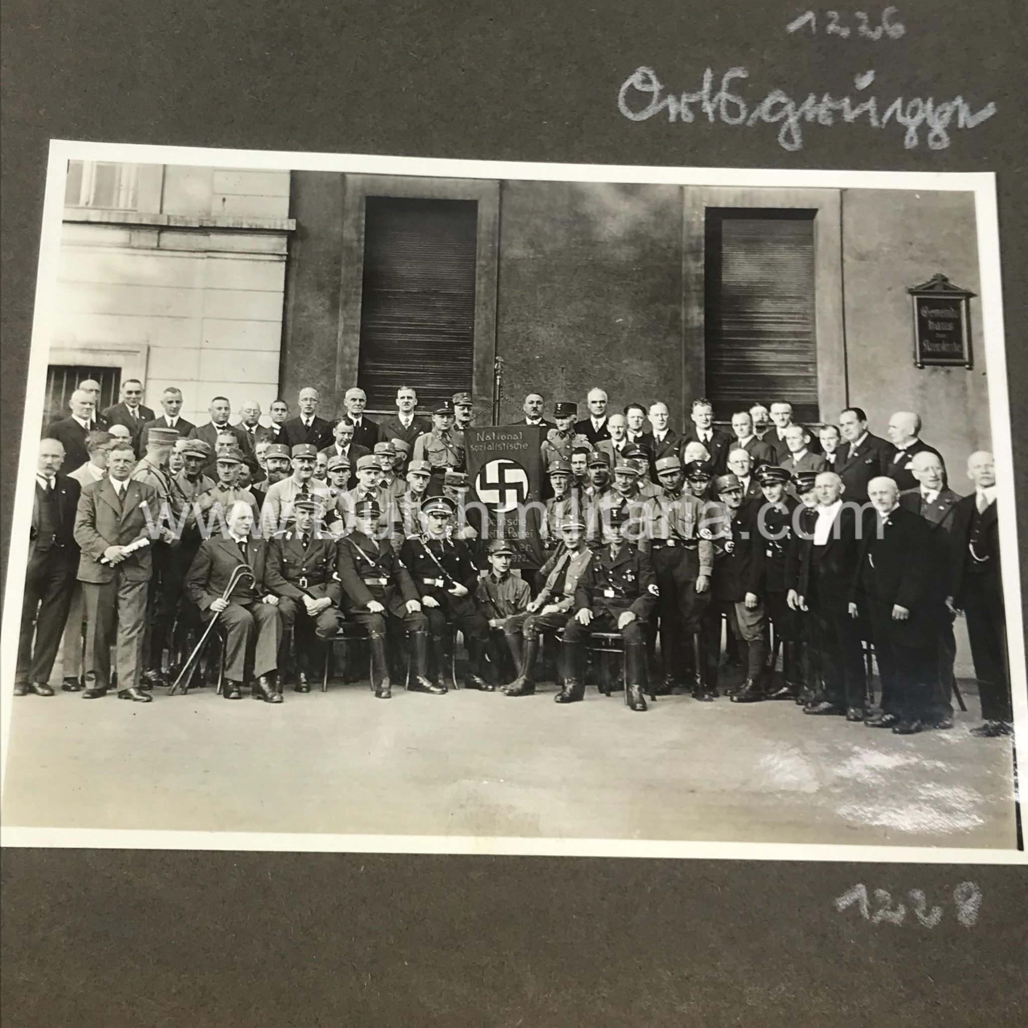 (Photoalbum) NSDAP early album from 1933 with many NSDAP key figures - RARE AND UNIQUE - Image 33