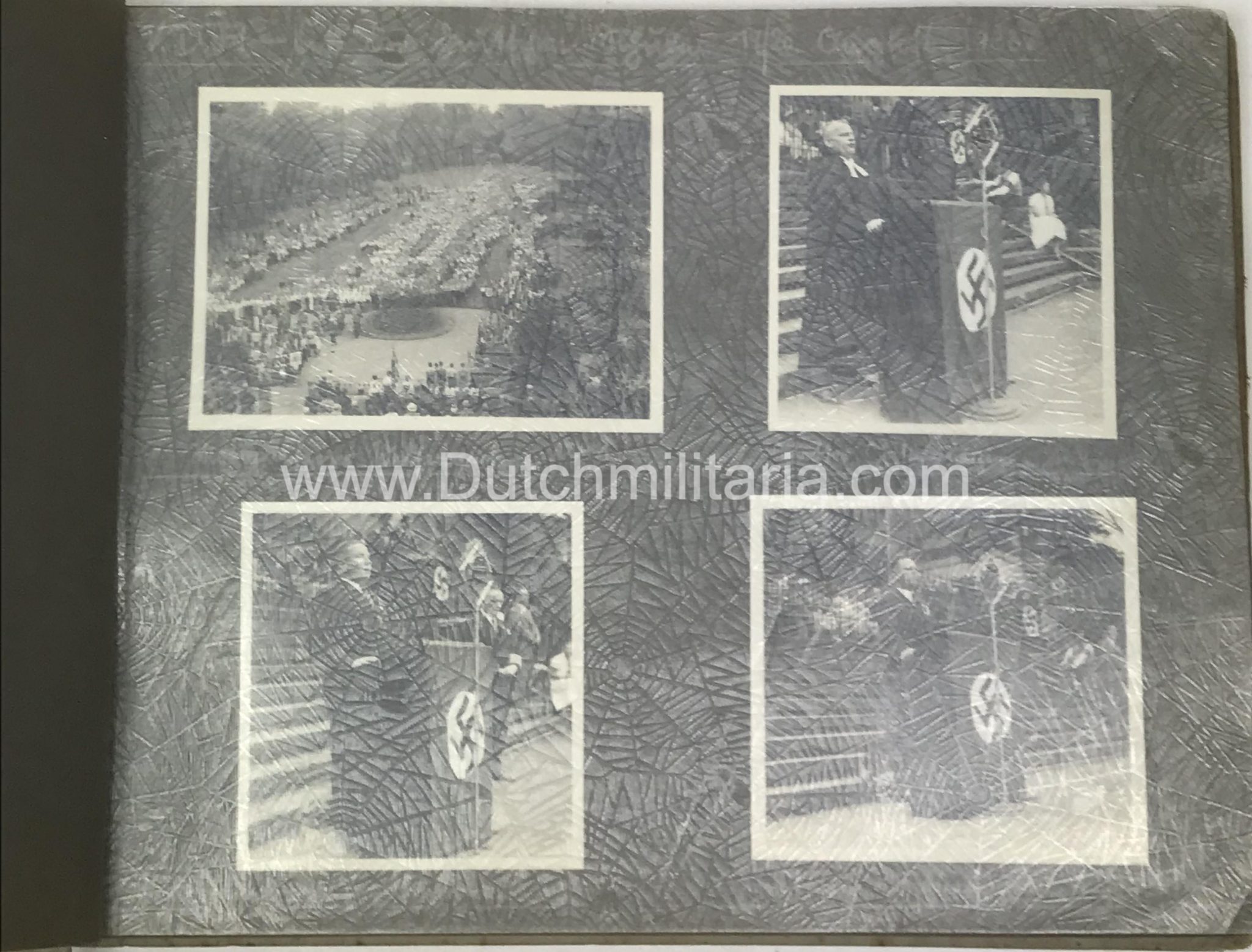 (Photoalbum) NSDAP early album from 1933 with many NSDAP key figures - RARE AND UNIQUE - Image 42