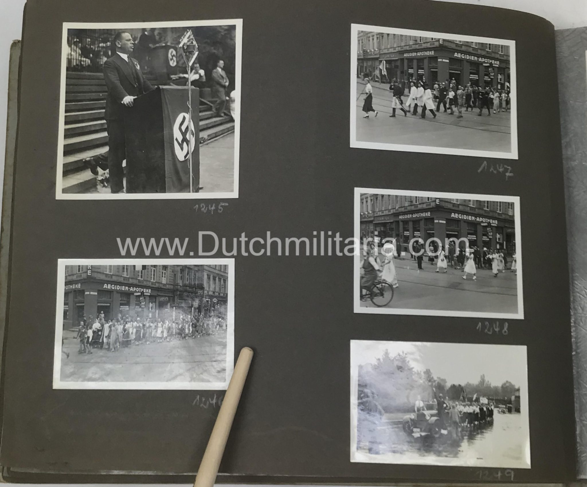 (Photoalbum) NSDAP early album from 1933 with many NSDAP key figures - RARE AND UNIQUE - Image 49