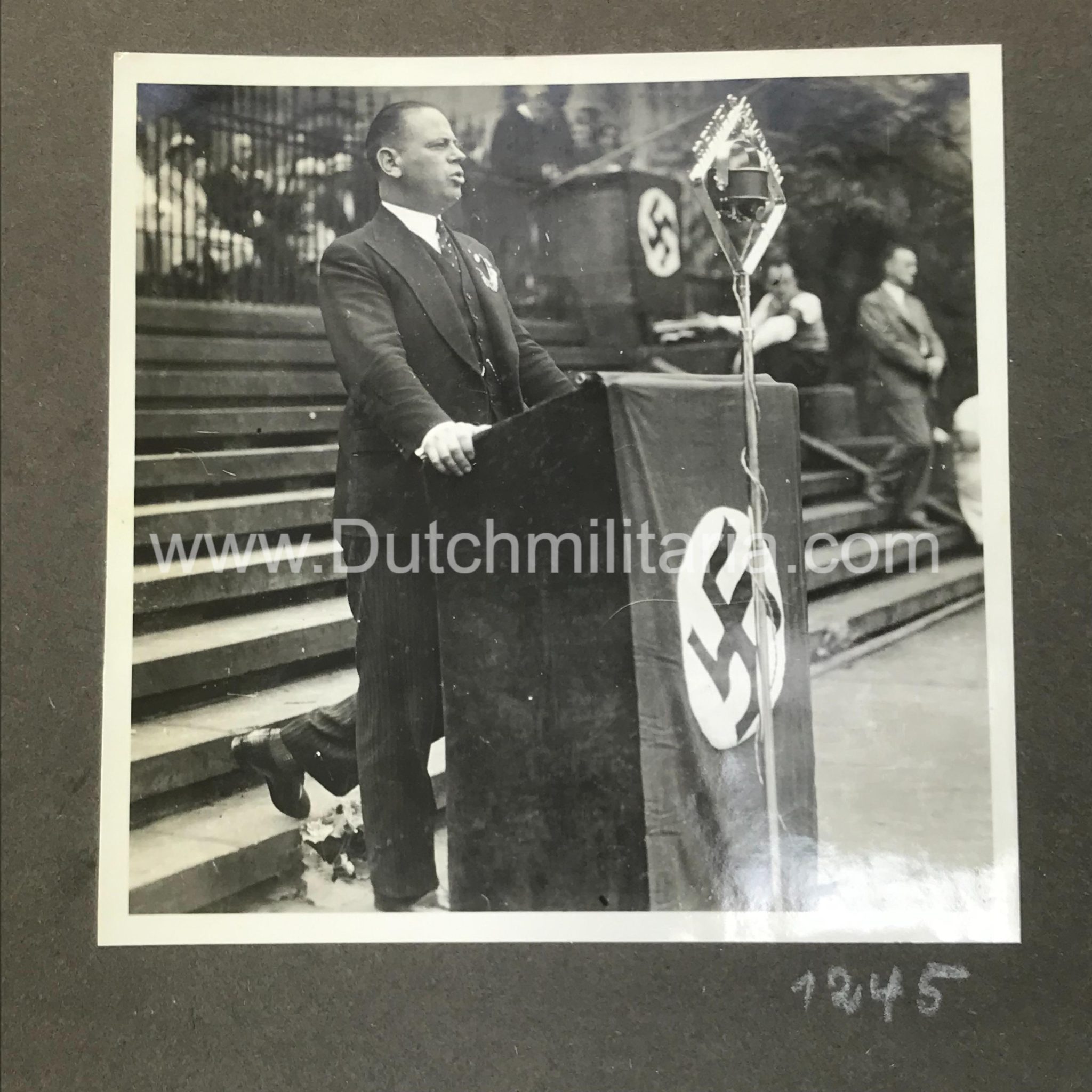 (Photoalbum) NSDAP early album from 1933 with many NSDAP key figures - RARE AND UNIQUE - Image 50