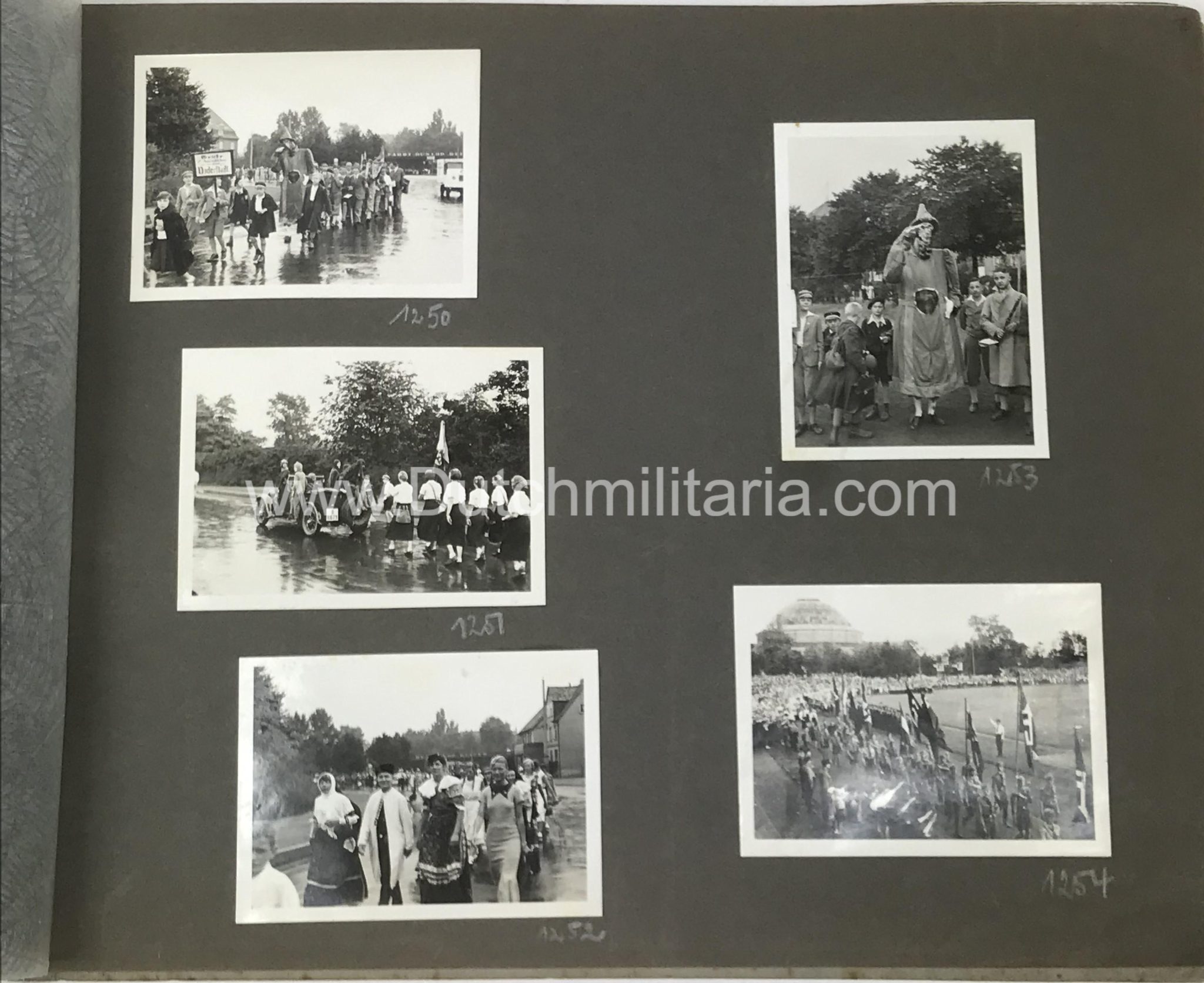 (Photoalbum) NSDAP early album from 1933 with many NSDAP key figures - RARE AND UNIQUE - Image 56