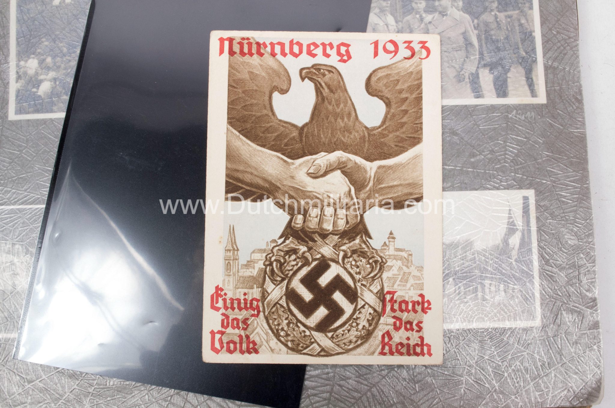 (Photoalbum) NSDAP early album from 1933 with many NSDAP key figures - RARE AND UNIQUE - Image 7