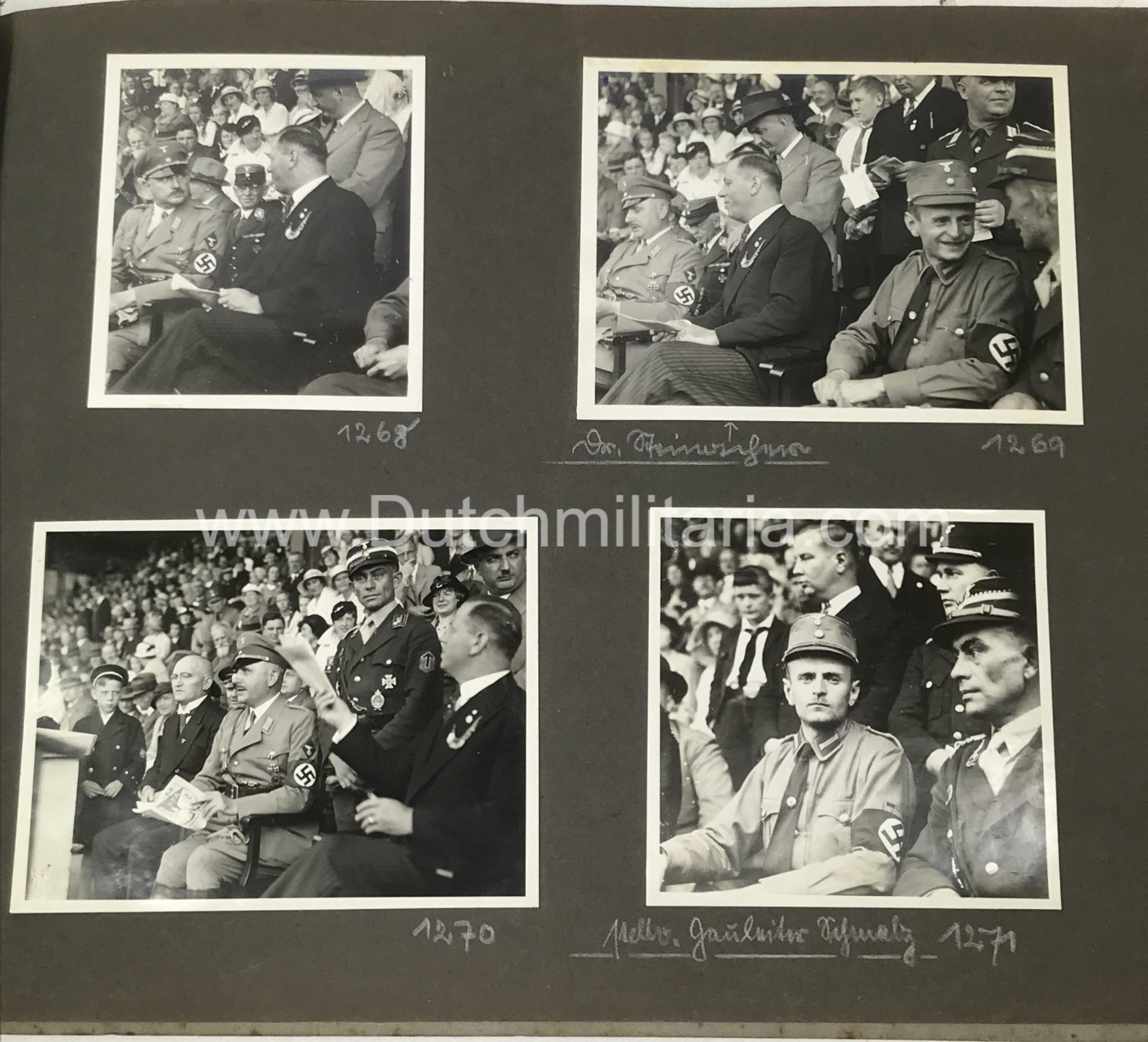 (Photoalbum) NSDAP early album from 1933 with many NSDAP key figures - RARE AND UNIQUE - Image 83