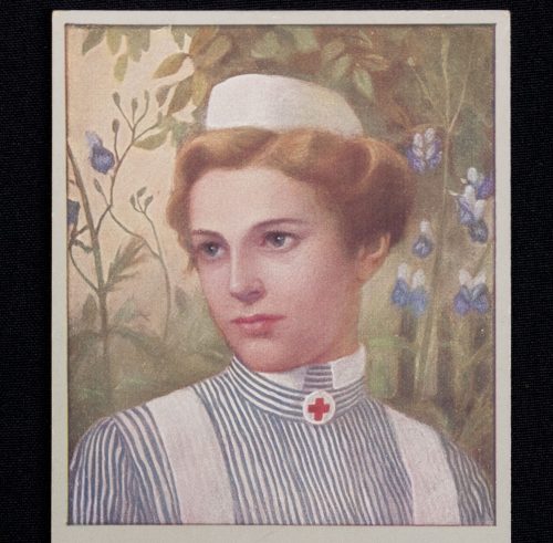 (Postcard) Das Deutsche Rote Kreuz (DRK) Schwesternhelferin