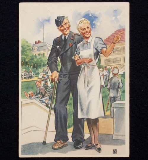 (Postcard) Deutschen Roten kreuz (DRK) Frauen schaffefn für Euch