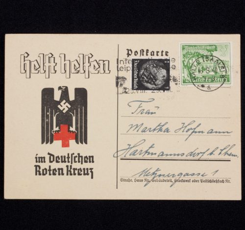 (Postcard) Deutschen Roten kreuz (DRK) Helft Helfen