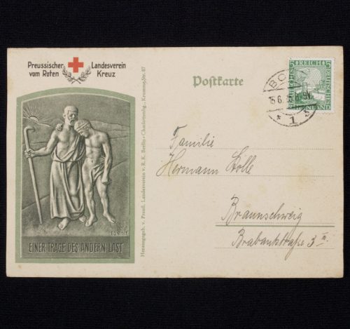 (Postcard) Preussischer Landesverein vom Roten Kreuz