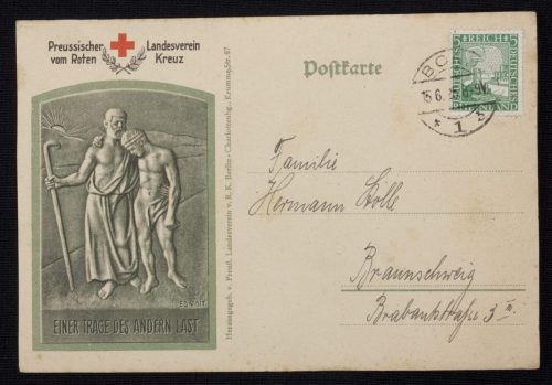 (Postcard) Preussischer Landesverein vom Roten Kreuz