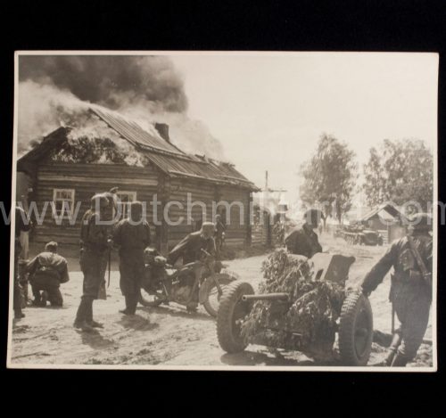 (Pressphoto) SS-Panzergrenadier Regiment Der Führer (24 x 18 cm)