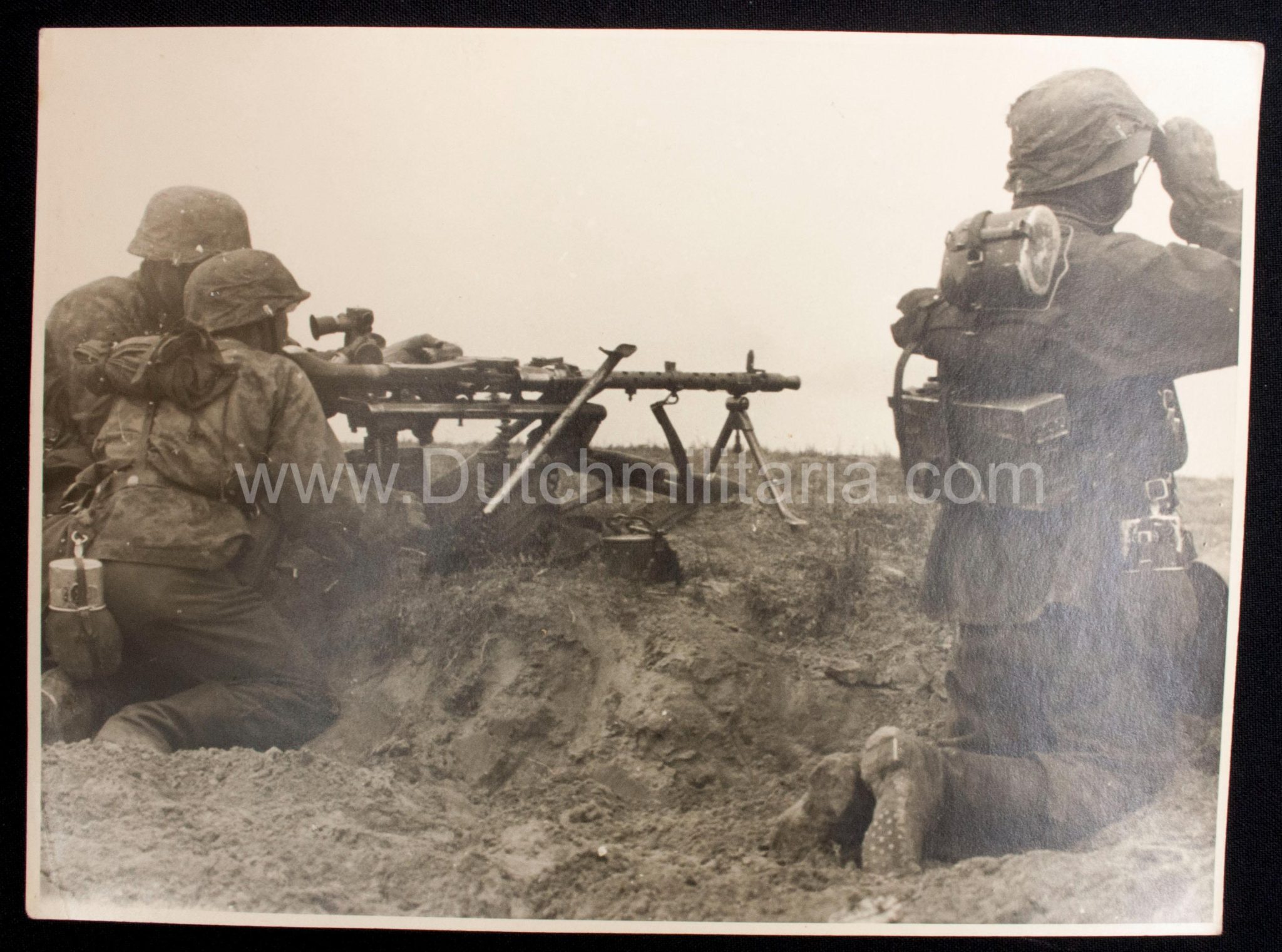(Pressphoto) SS-Panzergrenadier Regiment "Der Führer" - MG34 (24 x 18 cm) - Image 3