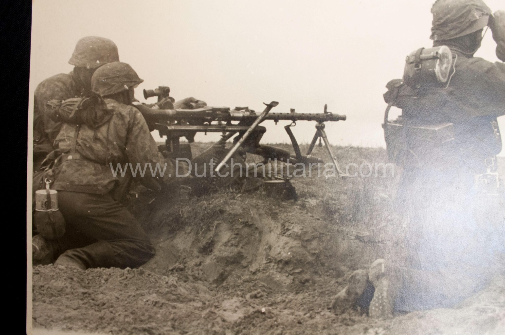 (Pressphoto) SS-Panzergrenadier Regiment "Der Führer" - MG34 (24 x 18 cm) - Image 4