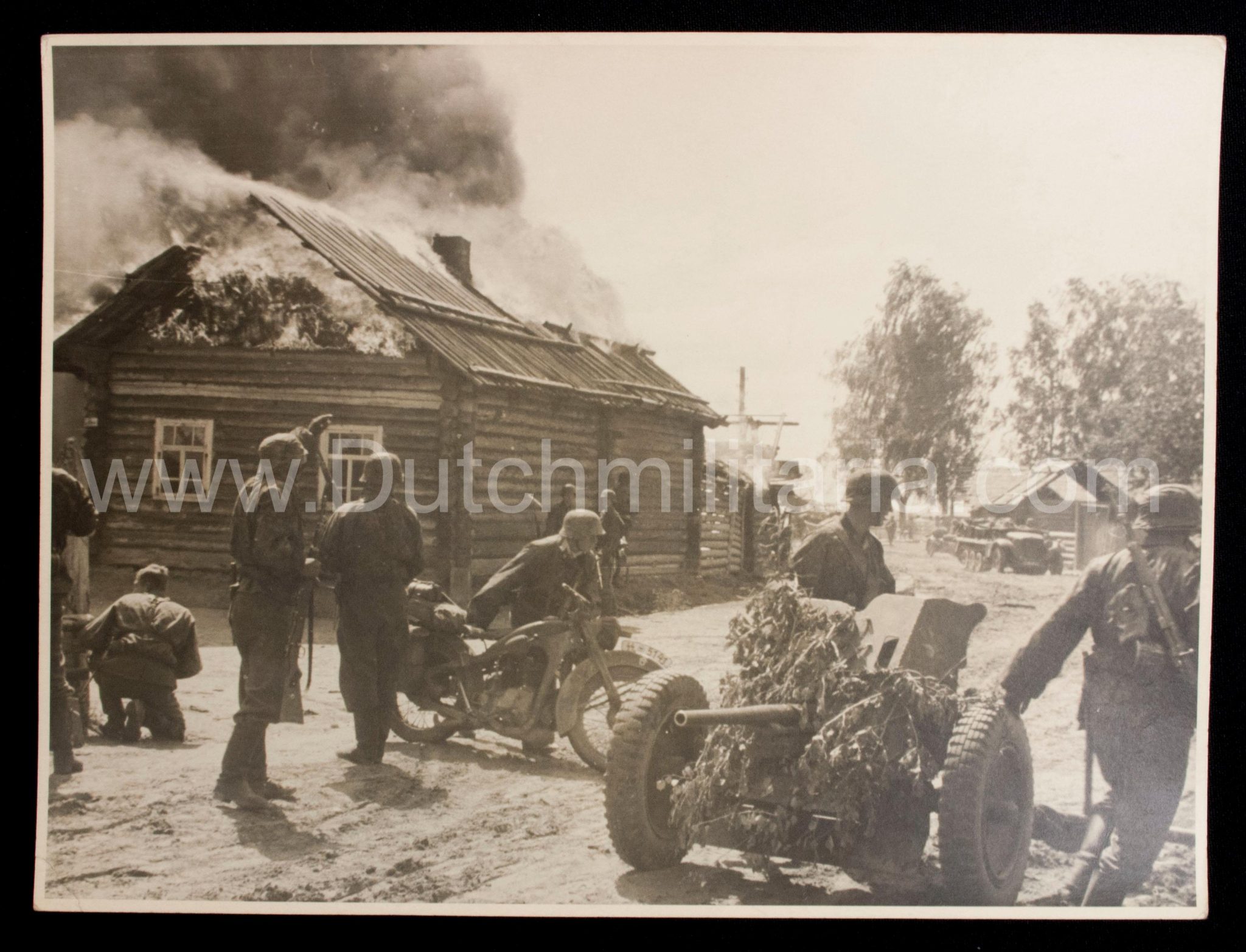(Pressphoto) SS-Panzergrenadier Regiment "Der Führer" - Ostfront (24 x 18 cm) - Image 4