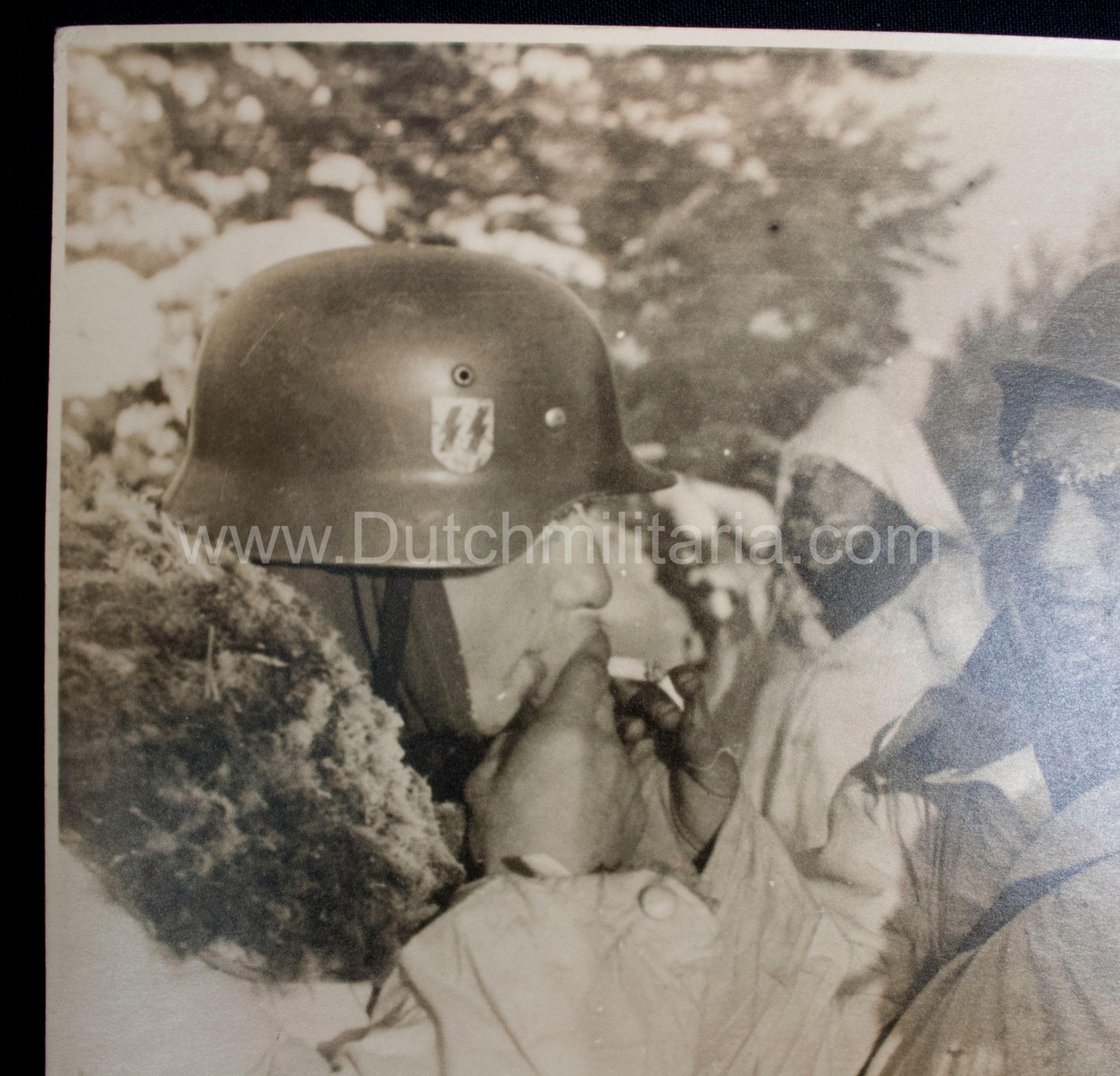 (Pressphoto) SS-Panzergrenadier Regiment "Der Führer" (SS Helmet) (24 x 18 cm) - Image 5