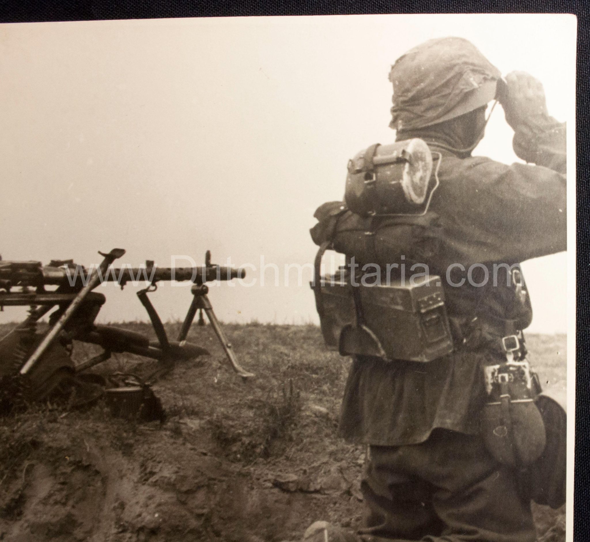(Pressphoto) SS-Panzergrenadier Regiment "Der Führer" - MG34 (24 x 18 cm) - Image 6