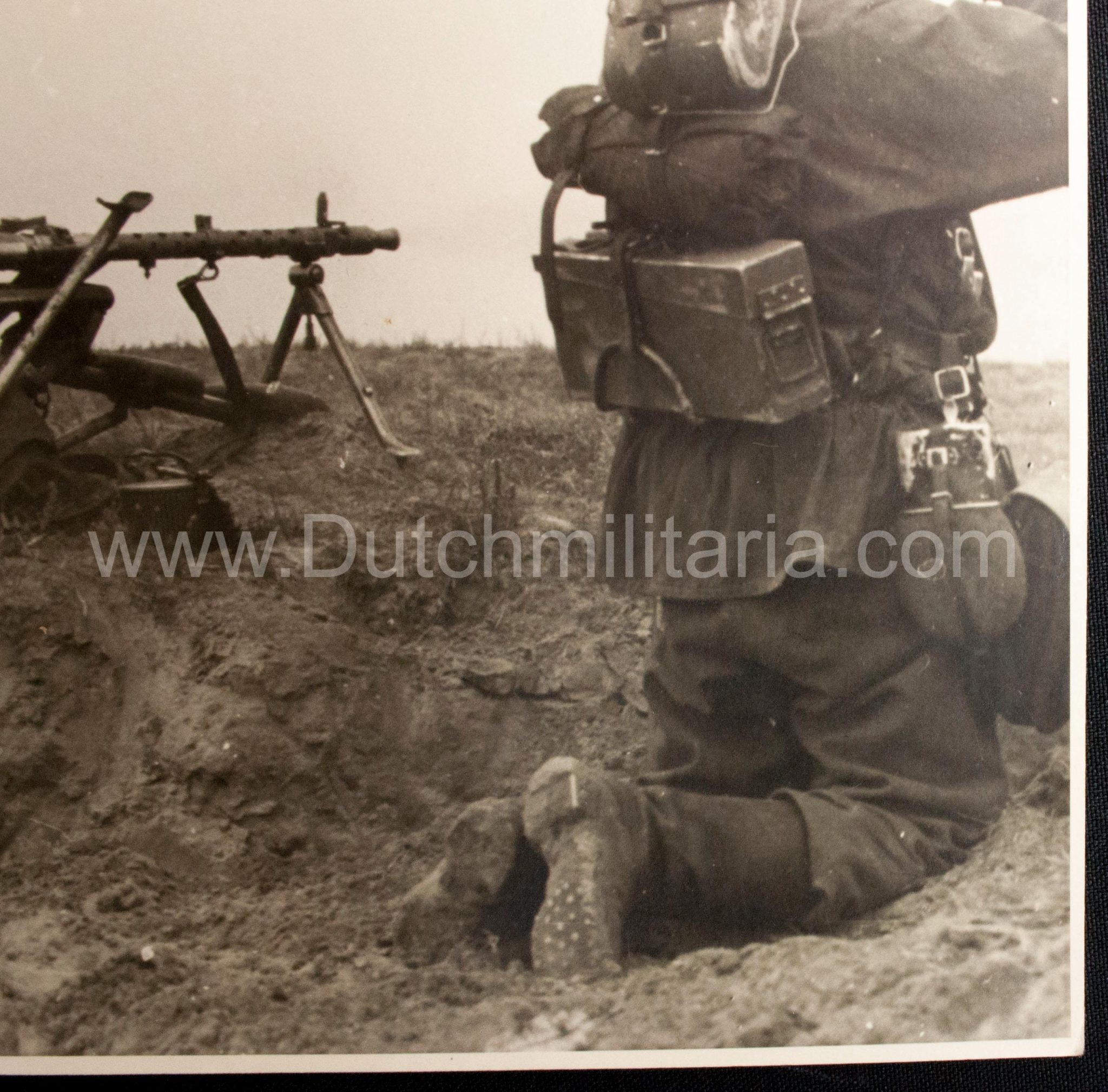 (Pressphoto) SS-Panzergrenadier Regiment "Der Führer" - MG34 (24 x 18 cm) - Image 7