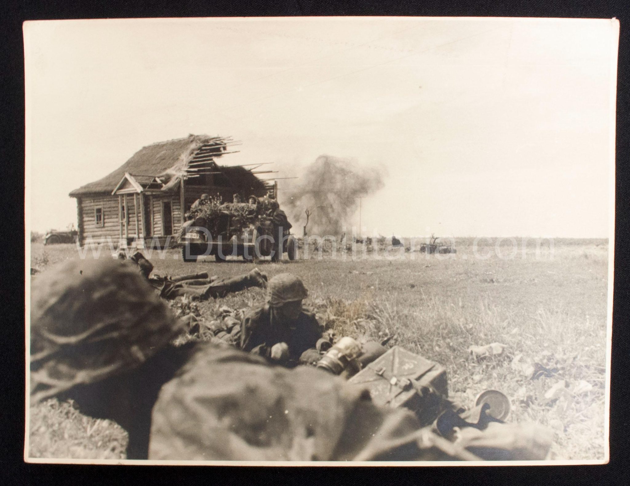 (Pressphoto) SS-Panzergrenadier Regiment Der Führer - Ostfront (24 x 18 cm)