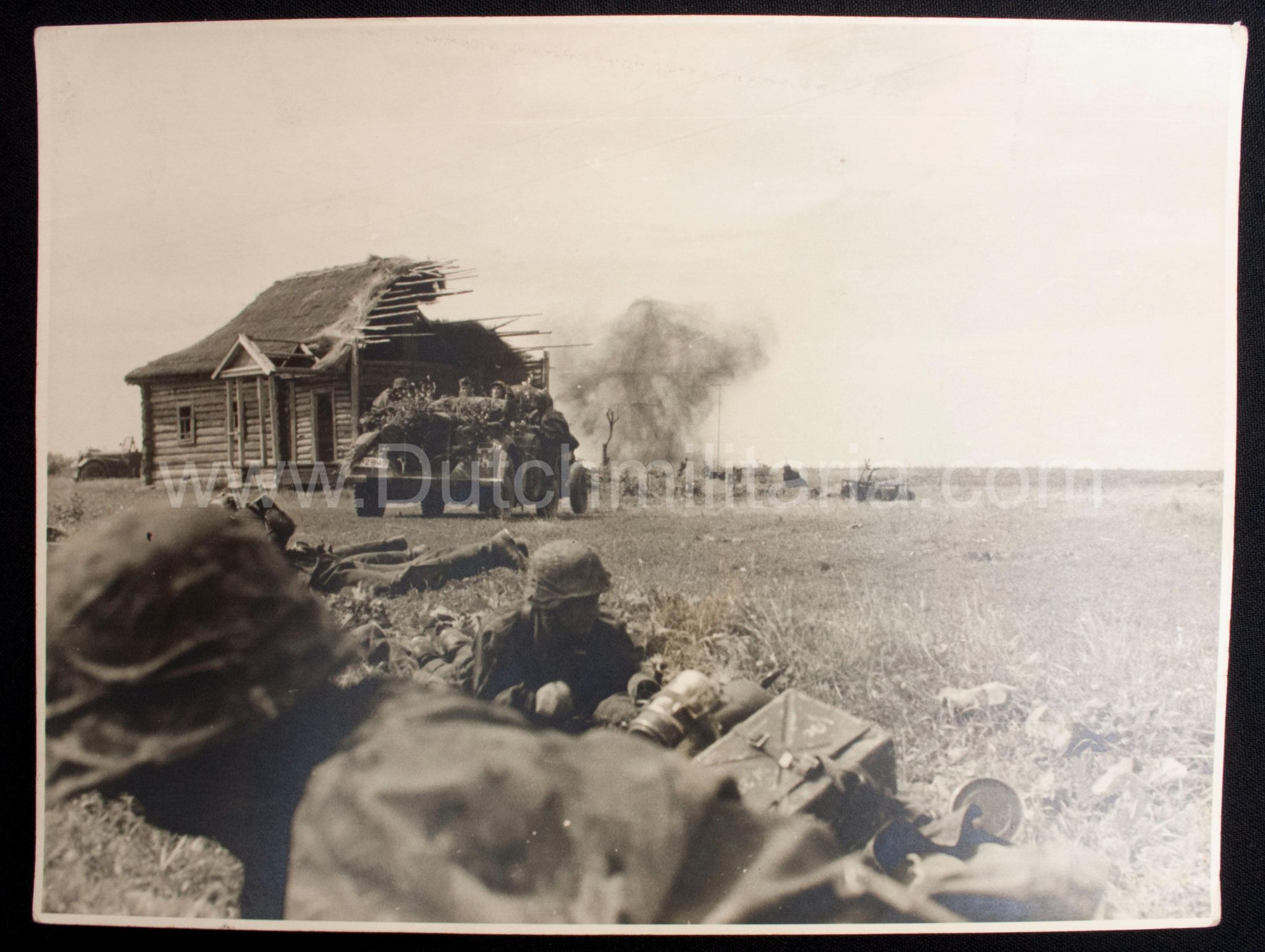 (Pressphoto) SS-Panzergrenadier Regiment Der Führer - Ostfront (24 x 18 cm)