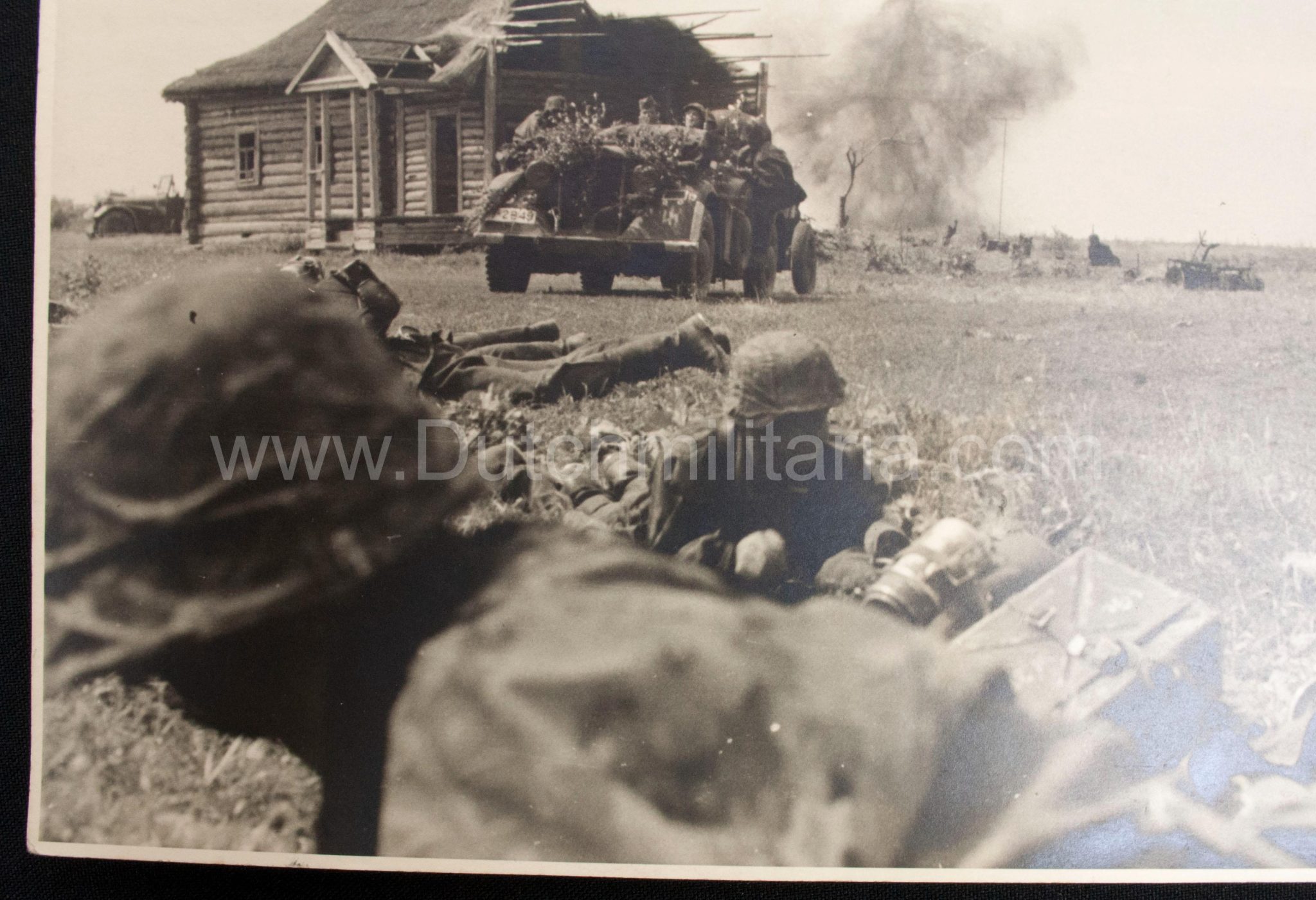 (Pressphoto) SS-Panzergrenadier Regiment Der Führer - Ostfront (24 x 18 cm)