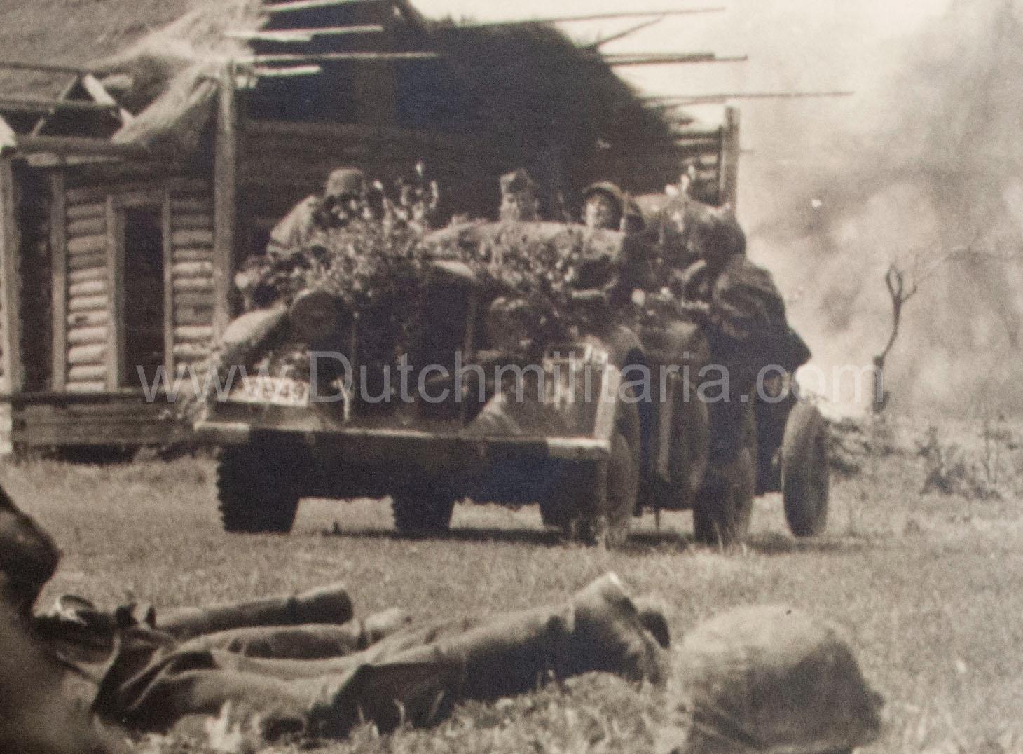 (Pressphoto) SS-Panzergrenadier Regiment "Der Führer" - Ostfront (24 x 18 cm) - Image 9