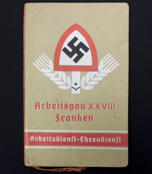 Reichsarbeitsdienst (RAD) photoalbum Arbeitsgau XXVIII Franken