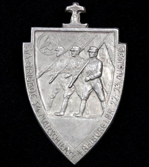 SA Brigade 54 Marschiert Freiburg i. Br. 22.-23.Aug.36 abzeichen